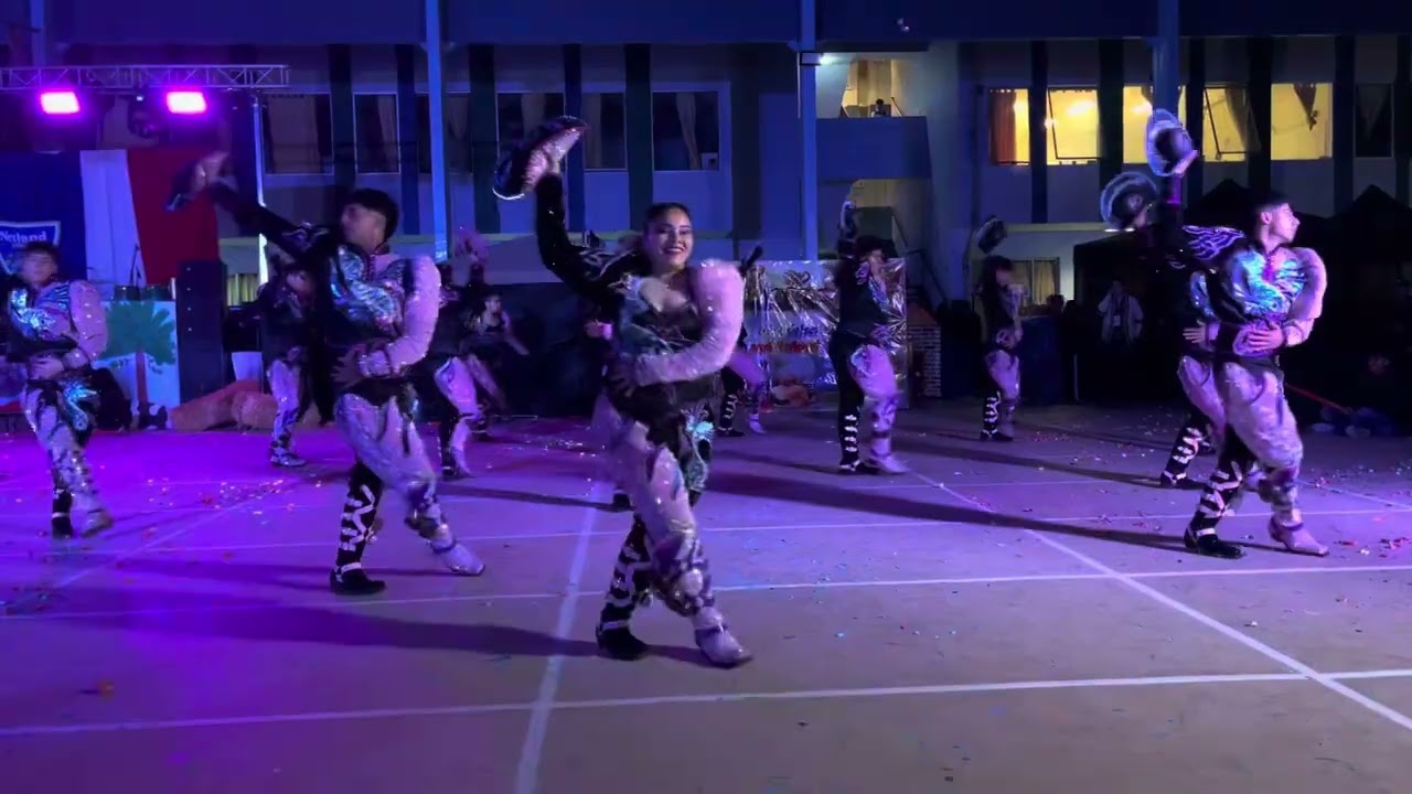Gala Folclórica 2024, Netland School, jornada vespertina, Baile Caporal IV Medio “D”