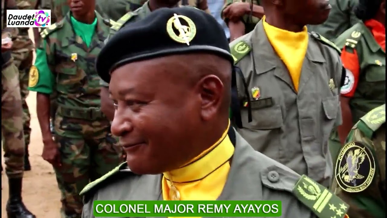 Cérémonie du port des insignes de grande de Colonel major . Rémy  AYAYOS