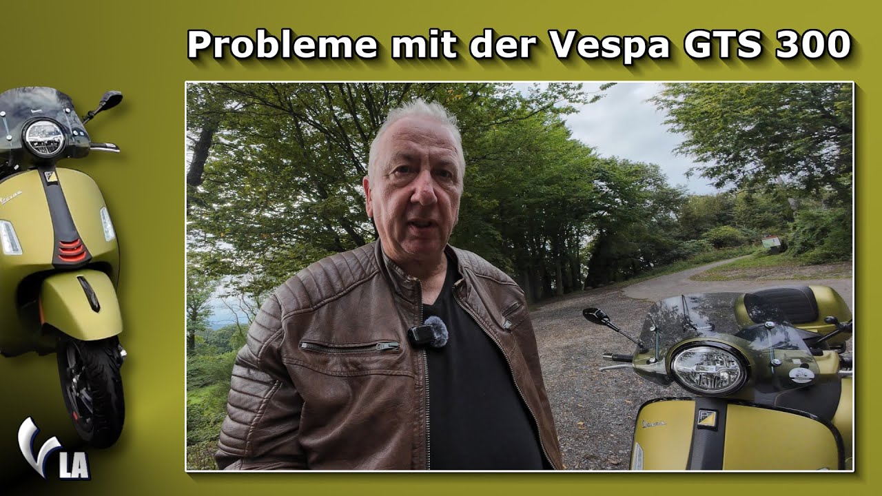 Quietschende Bremsen - welche Probleme oder Mängel gibt es mit der neuen Vespa GTS 300 SuperSport?