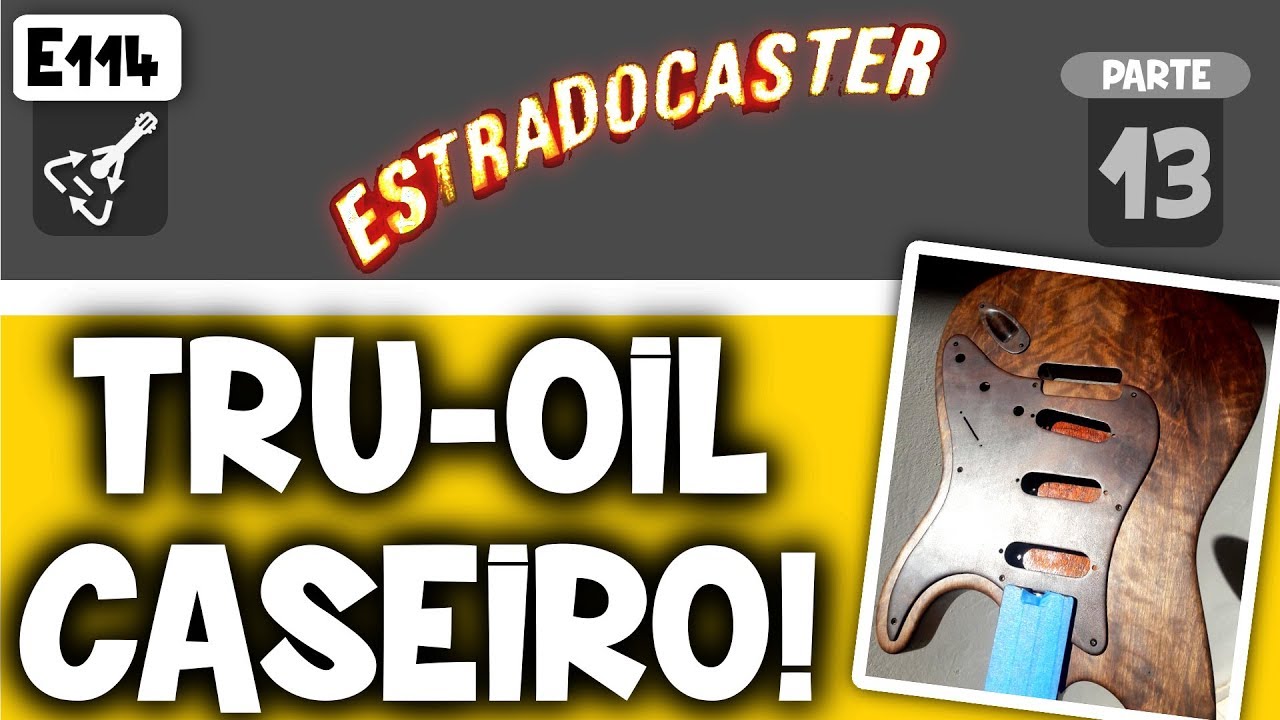 🔥 Tru-oil Caseiro - Receita para acabamento acetinado para madeira! (E114)