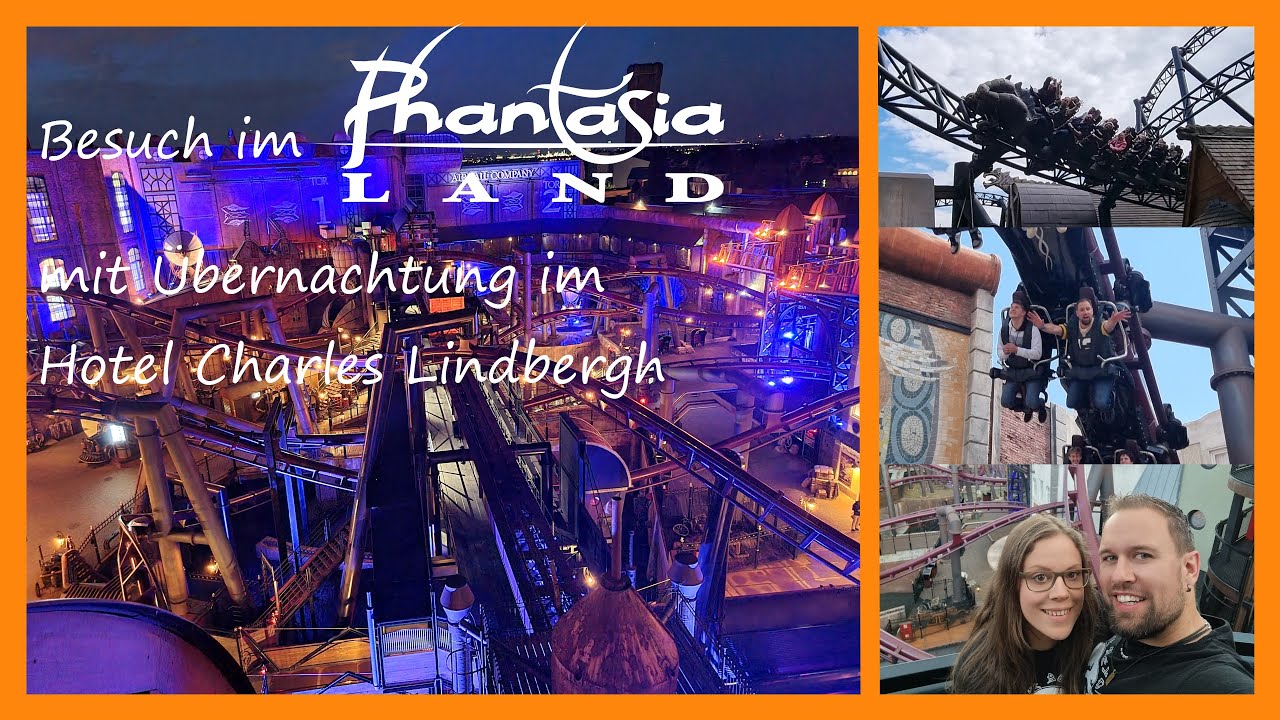 [4K] Zwei Tag im Phantasialand mit Übernachtung im Hotel Charles Lindbergh | Rookburgh F.L.Y. Taron