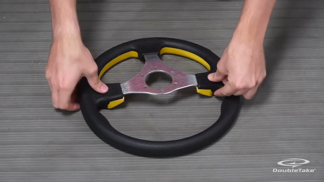 Club Car Precedent | Install DoubleTake Pilot Steering Wheel