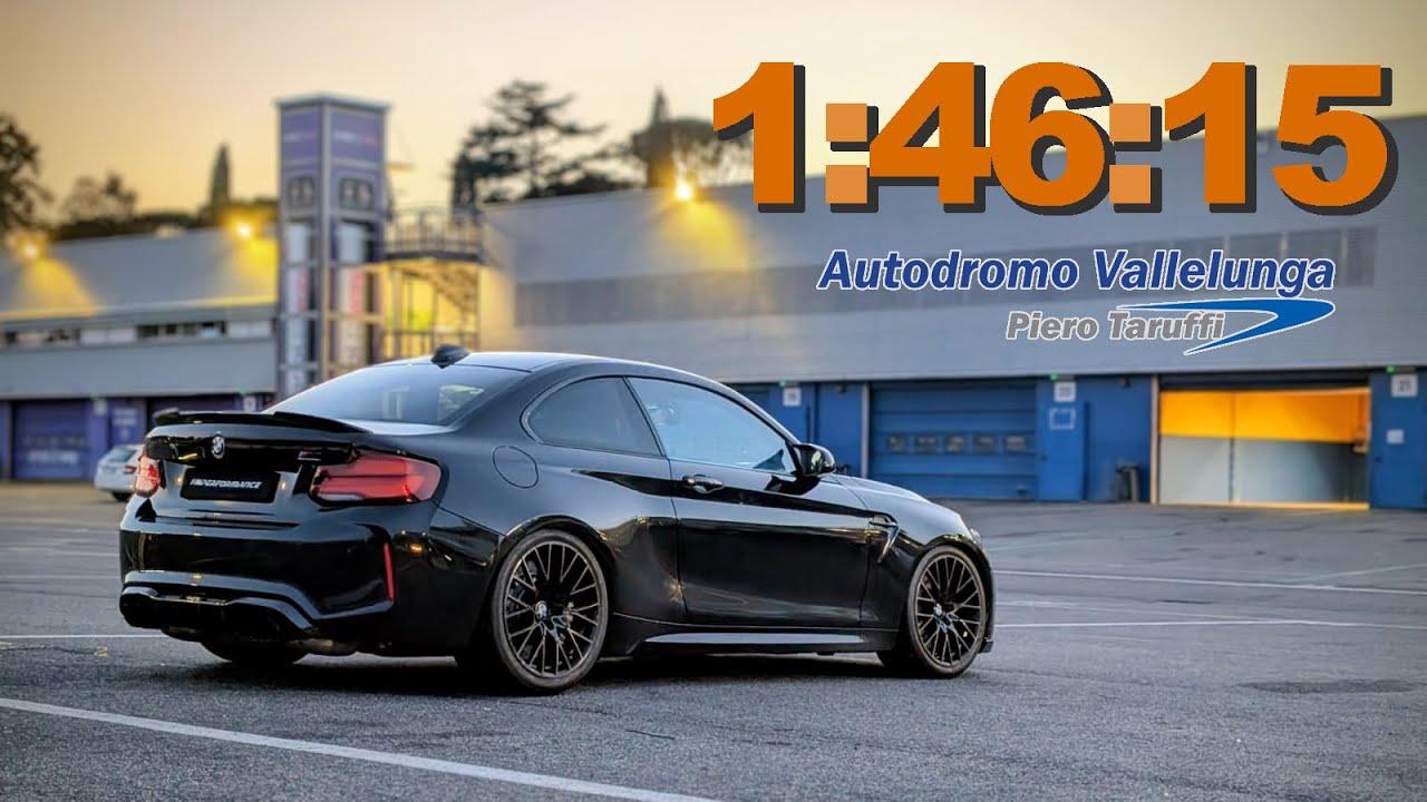 La bmw M2 più veloce di Vallelunga - 1:46:15 (No Aero)