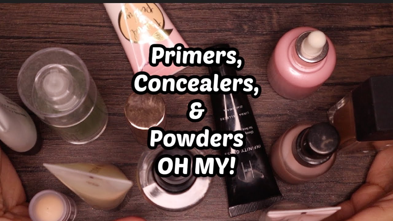 2022 Makeup Collection & Declutter - Primers, Powders and Concealers
