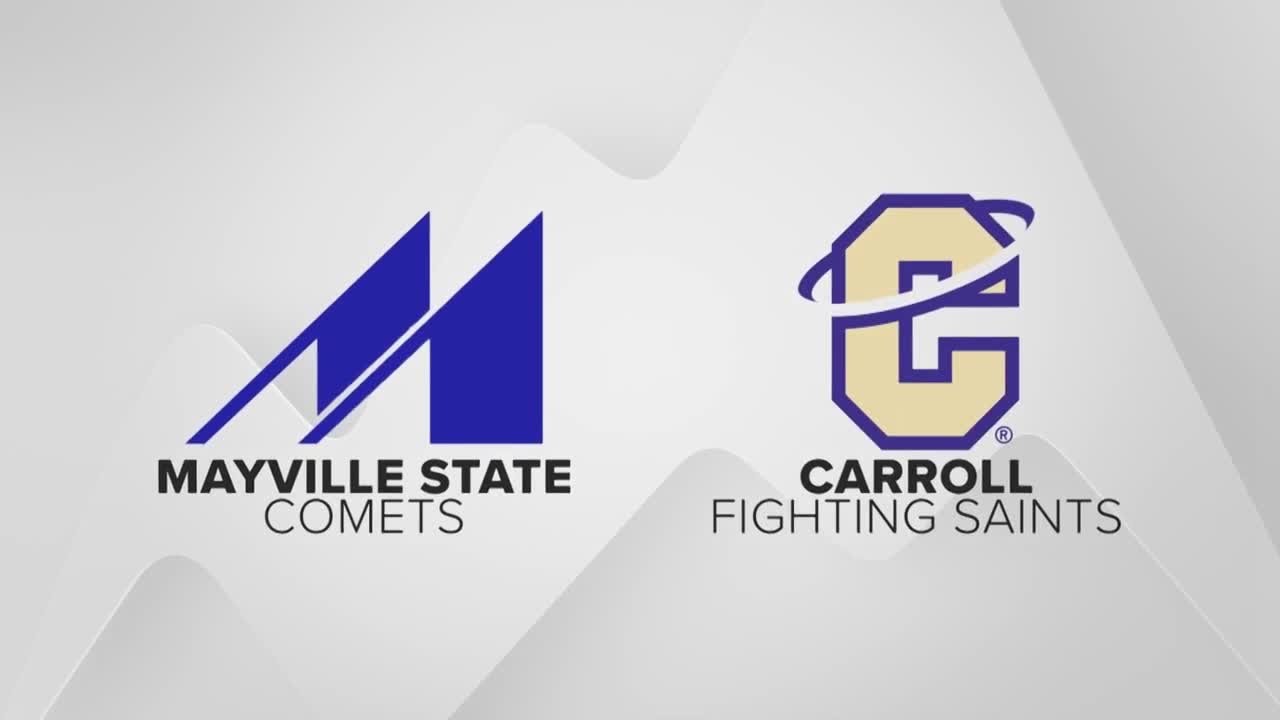 Carroll men and women sweep Frontier doubleheader with Mayville