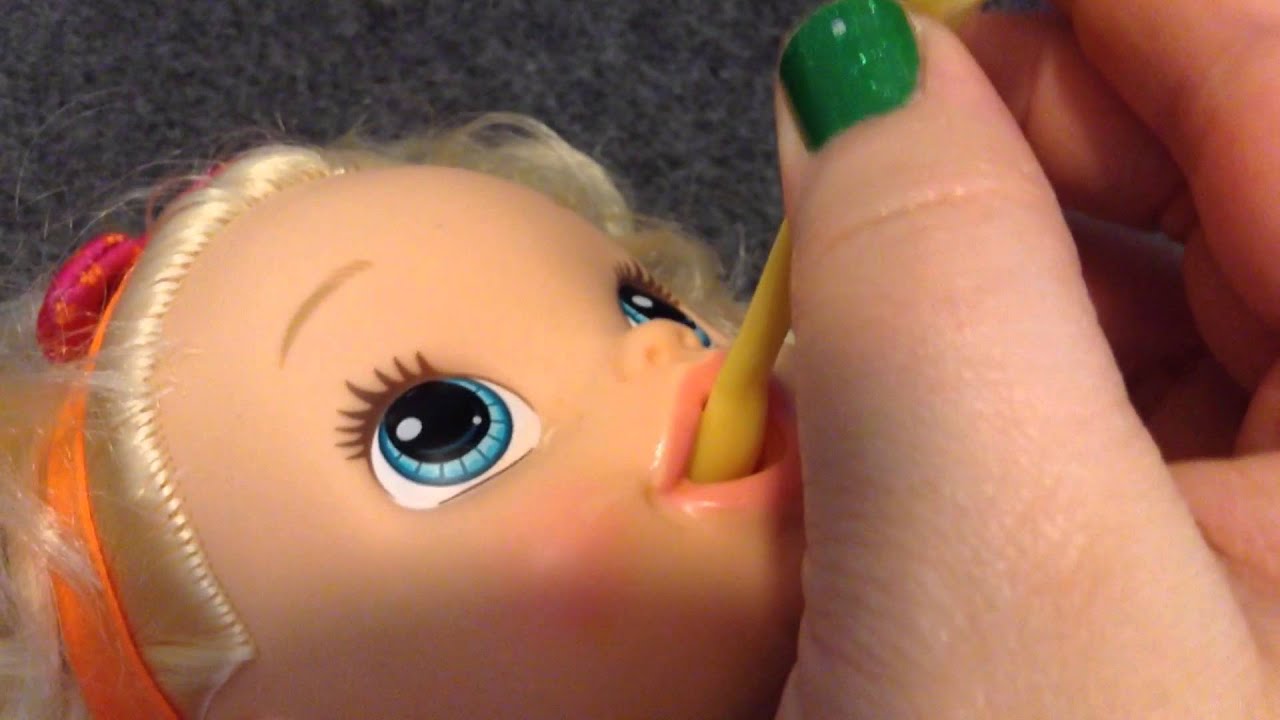 Baby Alive My Baby All Gone Eats Snow Ice Cream
