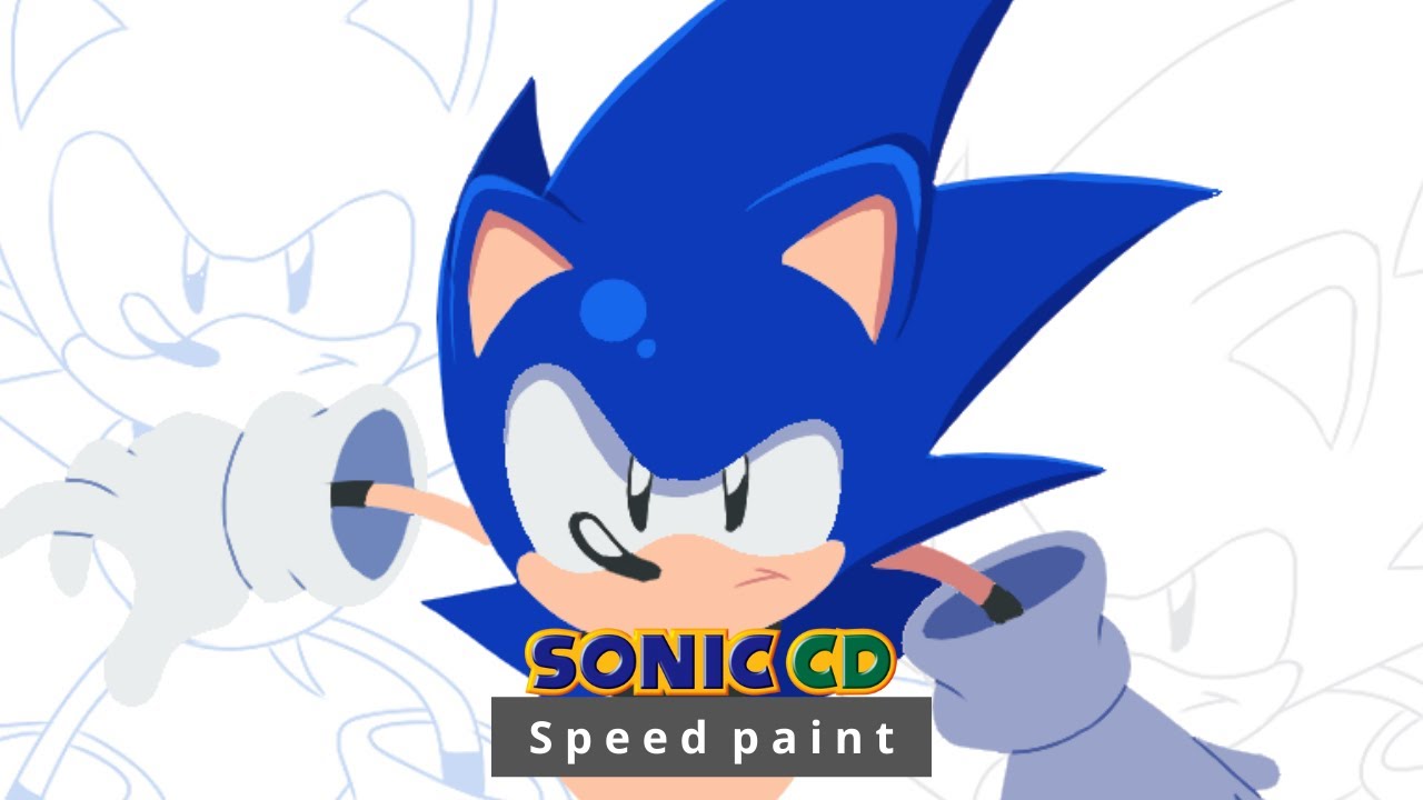 Junio Sonic // Speedpaint // Sonic CD