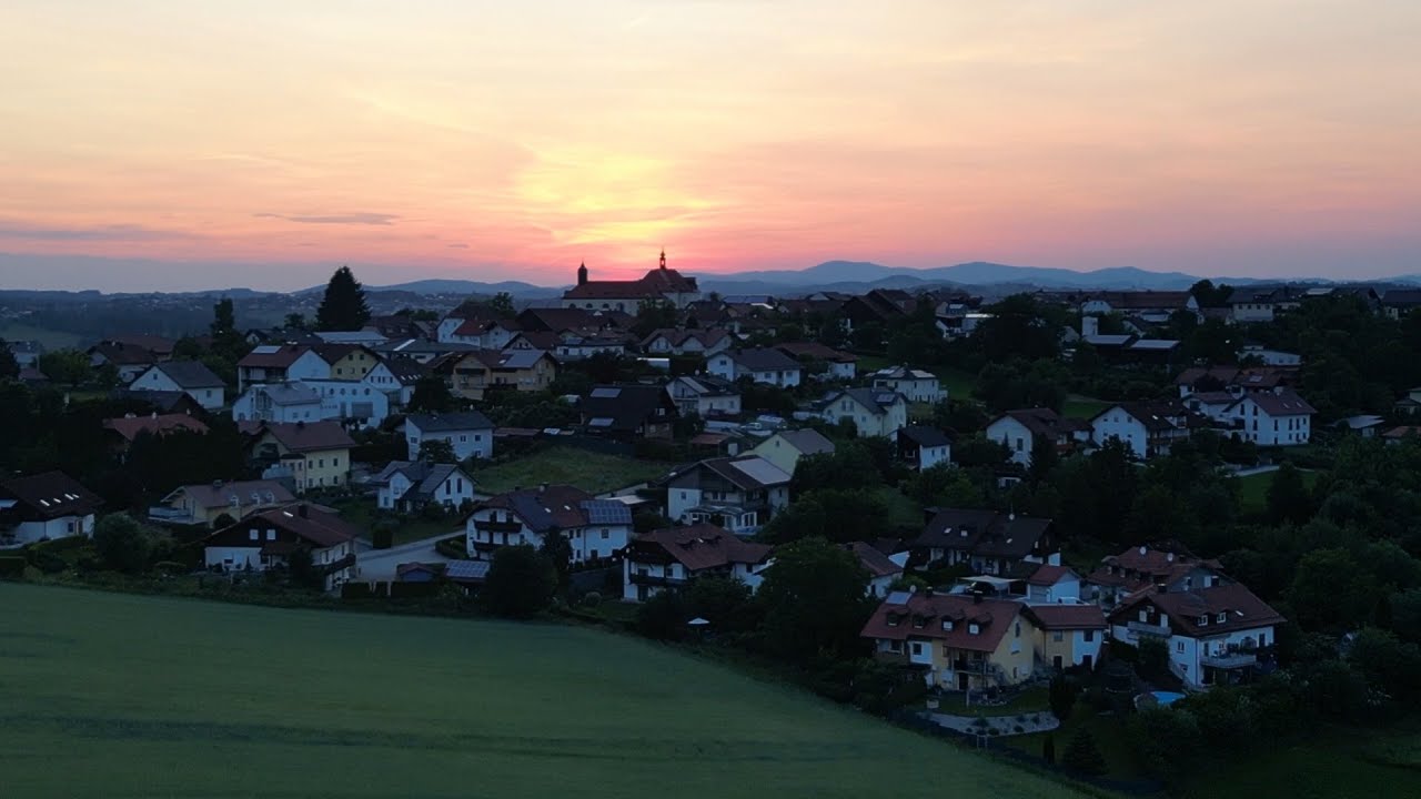THYRNAU KELLBERG - Rundflug &uuml;ber die Gemeinde Thyrnau
