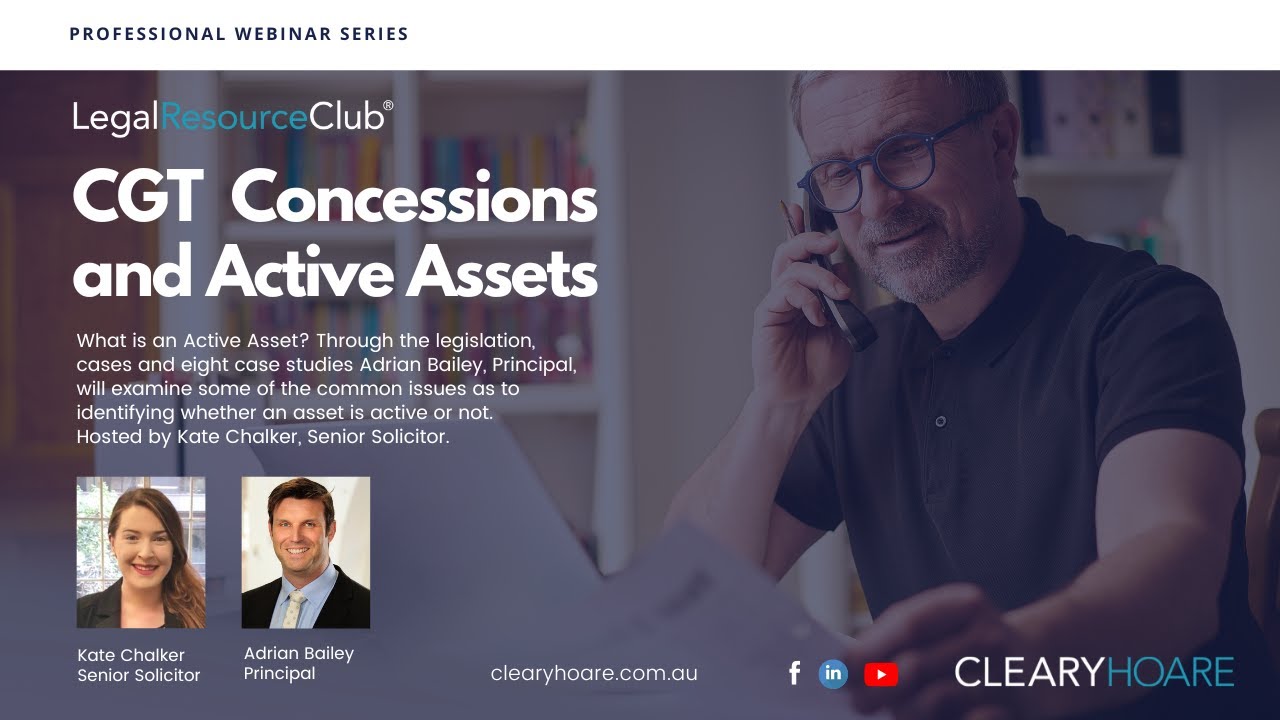 CGT Concessions and Active Assets