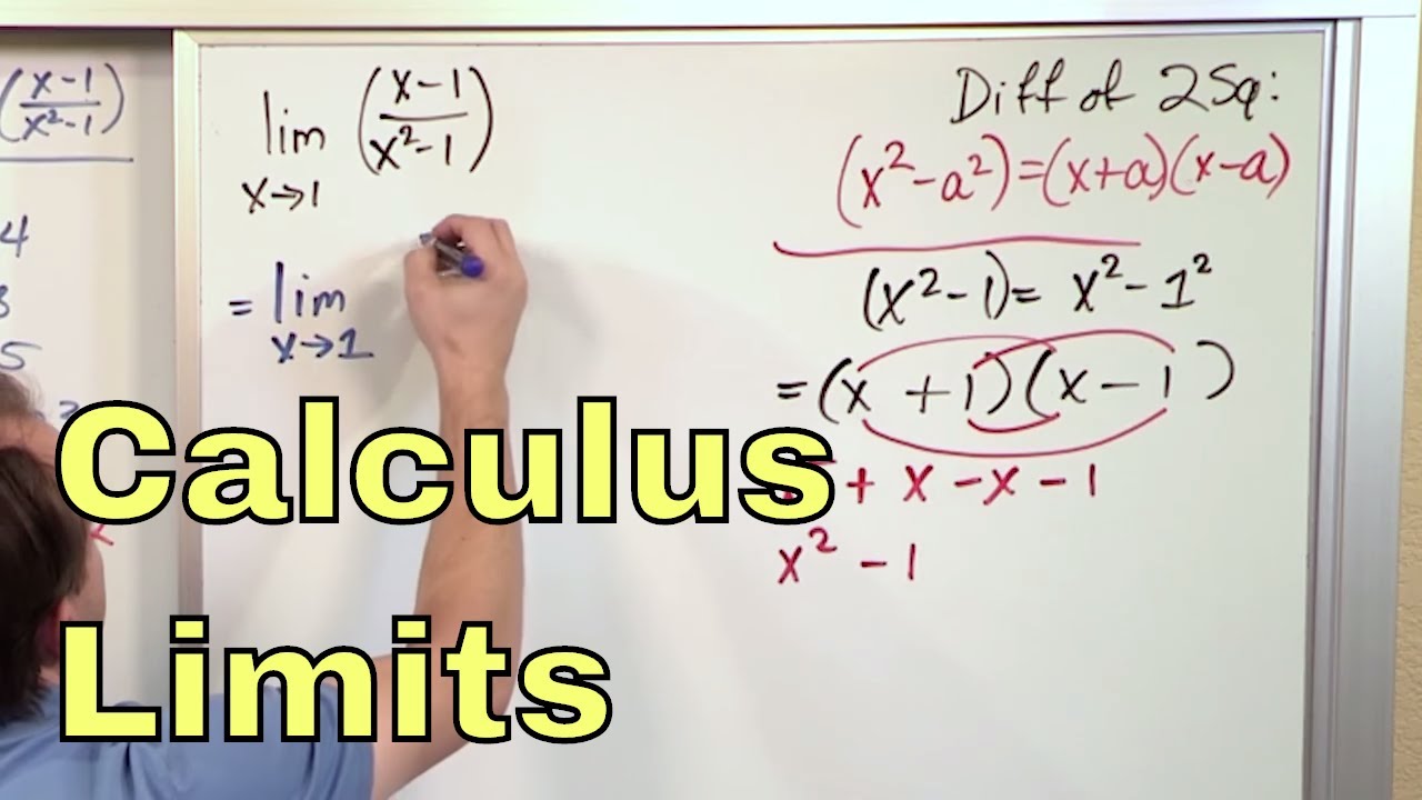 03 - Evaluating Limits by Factoring, Part 1