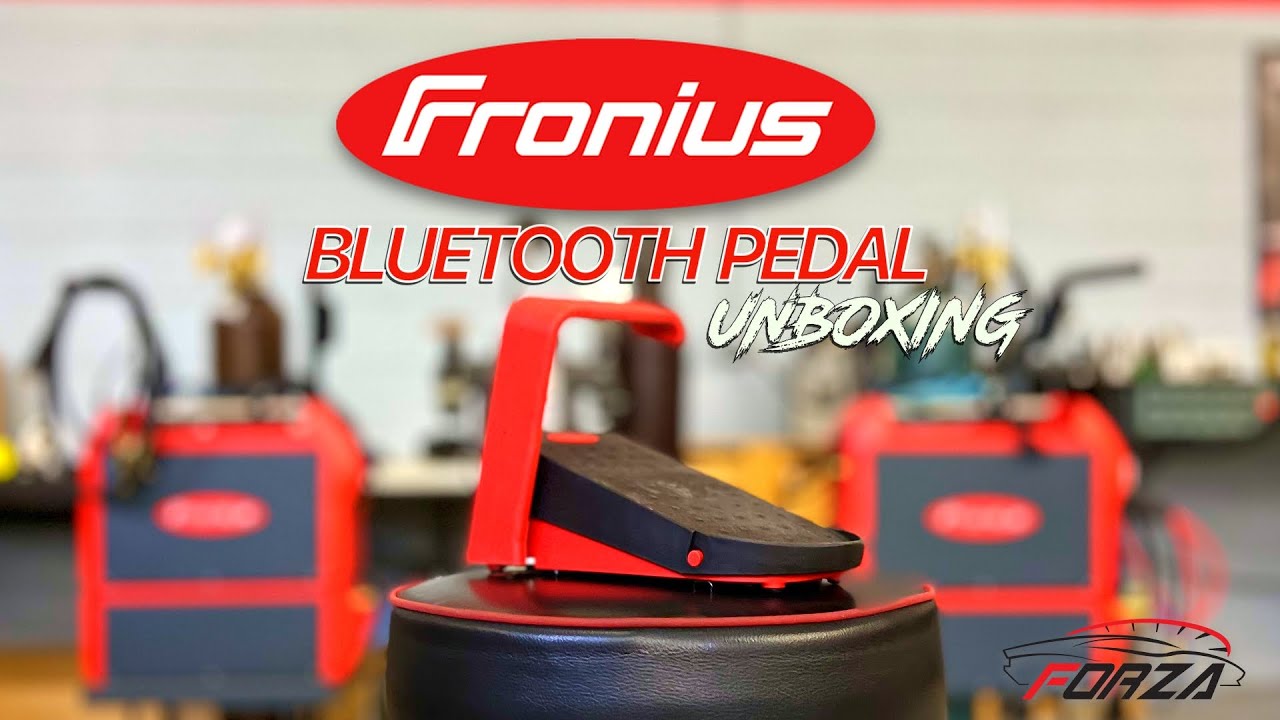 FRONIUS BLUETOOTH WELDING PEDAL (UNBOXING/SET UP)