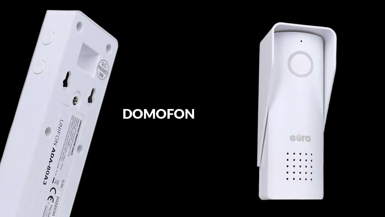 Domofon bezprzewodowy ADP-80A3 | Eura-Tech