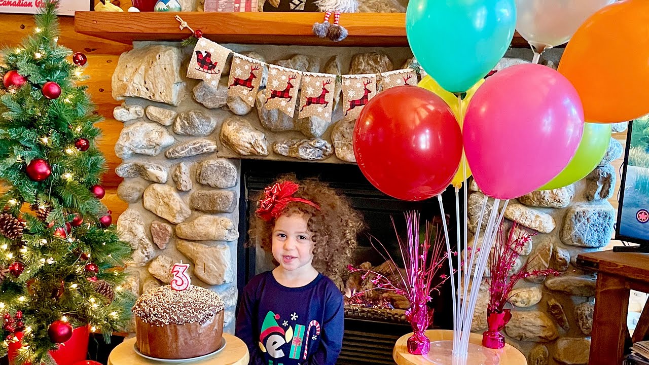 Celebrating Rhia's Birthday in -35 in a Cabin in the woods