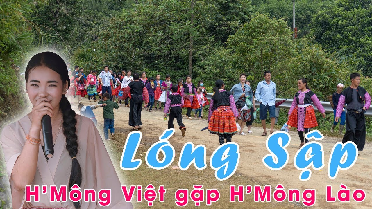 2/9 cùng người H'MÔNG vượt cửa khẩu LÓNG SẬP sang LÀO ăn chơi vui như Tết