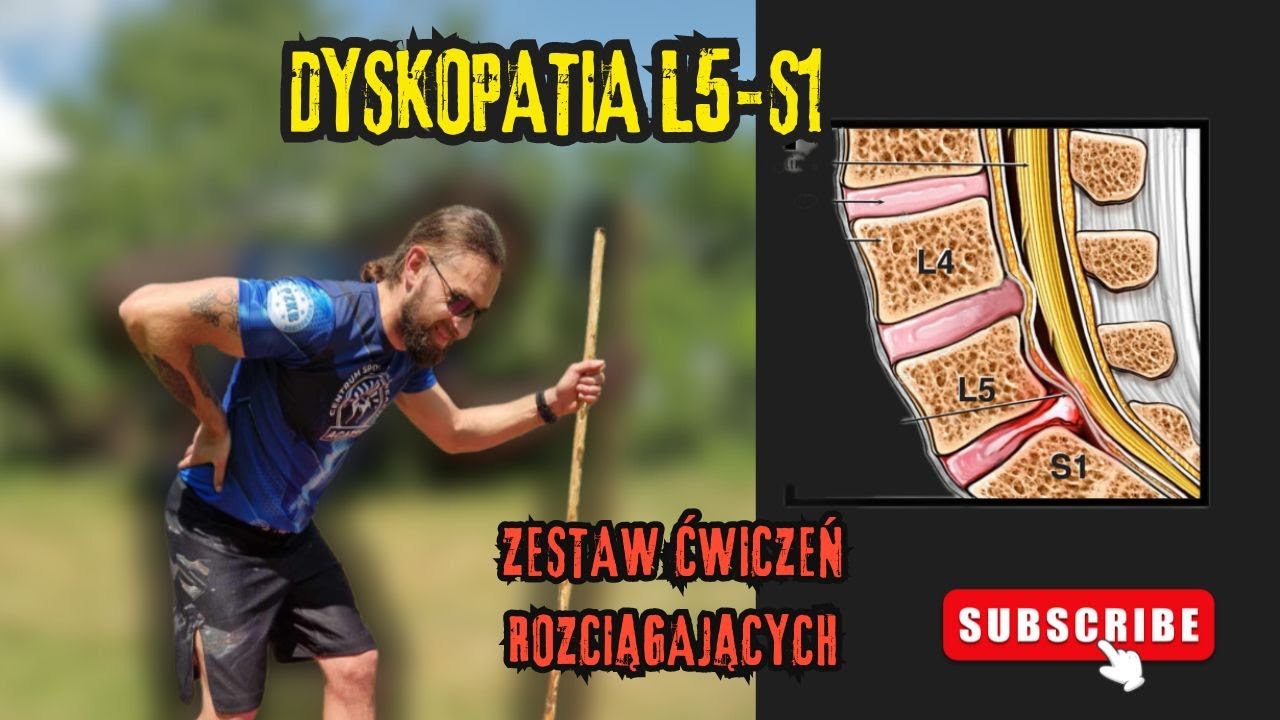 Dyskopatia L5-S1: Zestaw Ćwiczeń Rozciągających! #dyskopatia
