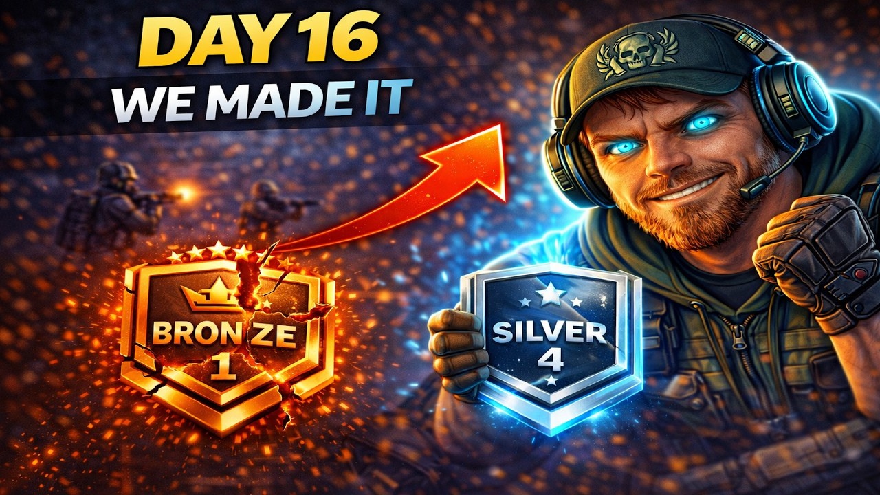 DAY 16 – WE MADE IT BACK TO SILVER! 😤 | Siege Ranked