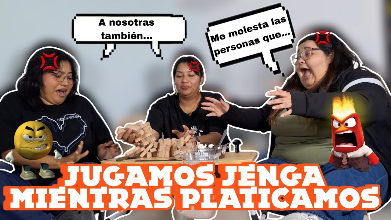 COSAS QUE NOS MOLESTAN 😡 MIENTRAS JUGAMOS JENGA| Castillo de Luna