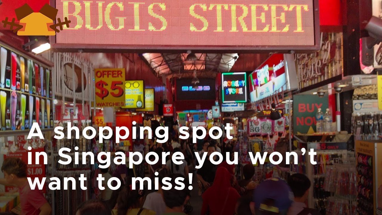 Singapore - Bugis Street Walk 2023 [4K]