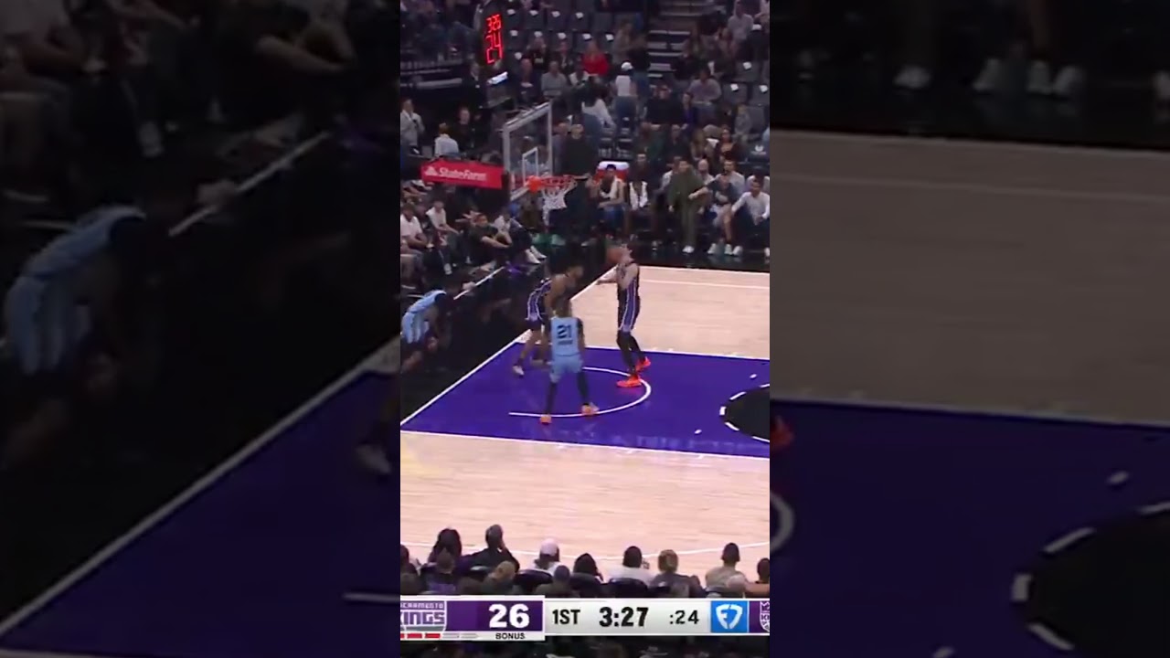 Olivier-Maxence Prosper with the POSTER slam ‼️Memphis holds a slight lead in Q2 #subscribe #nba
