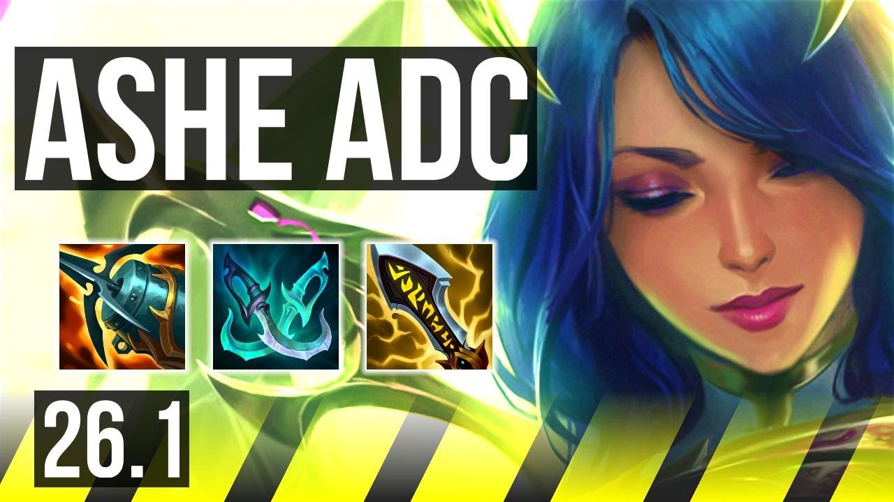 ASHE & Pyke vs SIVIR & Sett (ADC) | 43K damage | EUW Master | 26.1