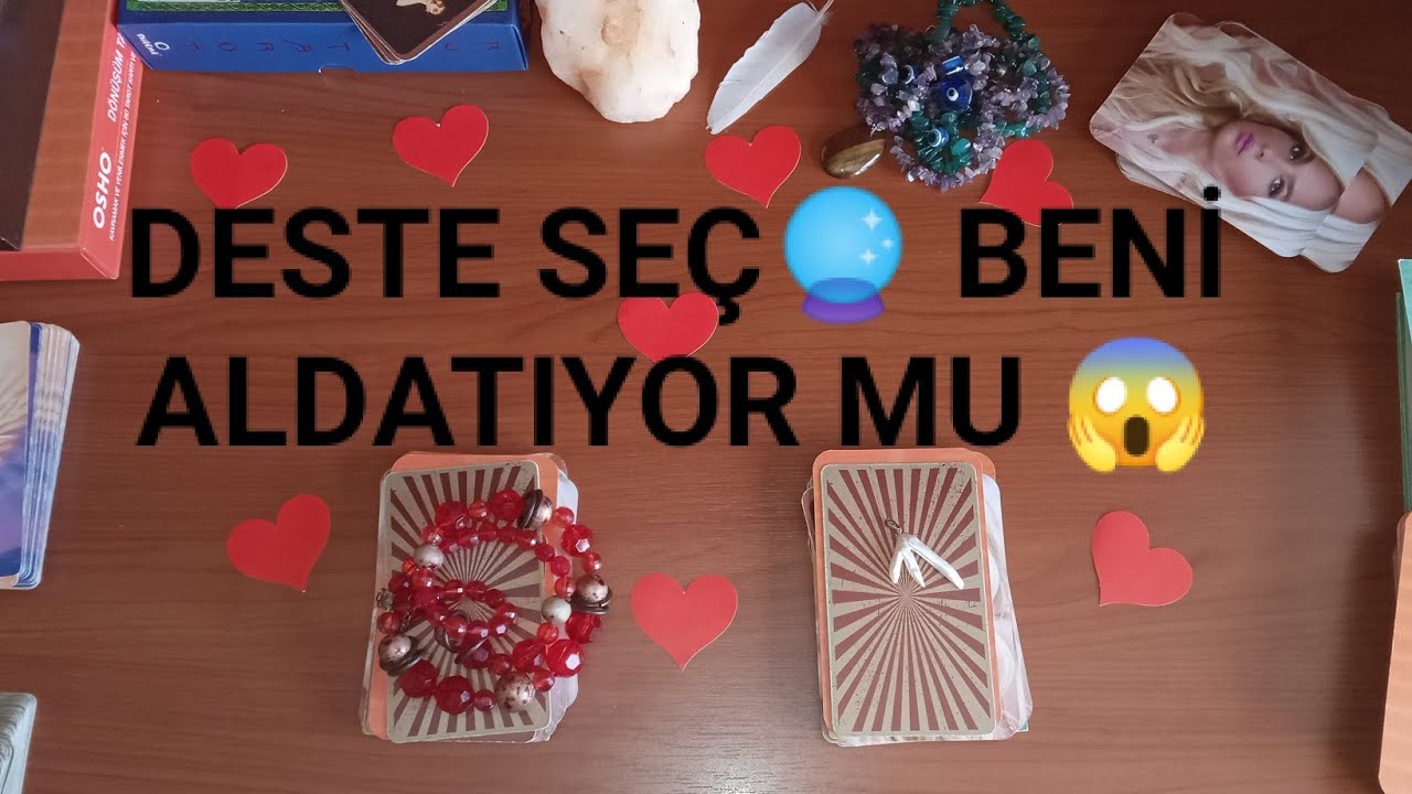 BENİ ALDATIYOR MU? DESTE SEÇ🔮❤️ Tarot ve katina açılımı