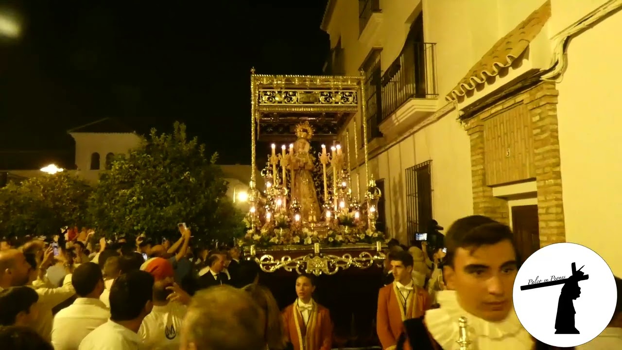 Dolores (Servitas) en la Plazuela de San José en la Magna Mariana de Carmona 2023