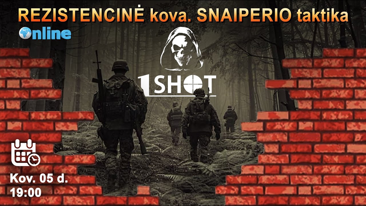 Rezistencinė kova  Snaiperio TAKTIKA