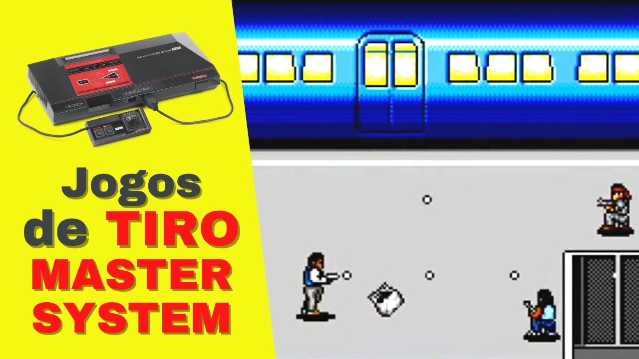 TOP 10 – Jogos de TIRO do MASTER SYSTEM