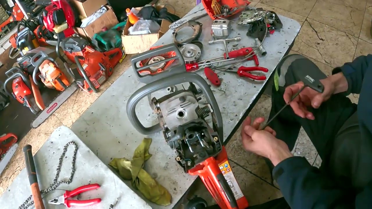 Husqvarna 130 Piston Değişim (husqvarna 130 piston change)