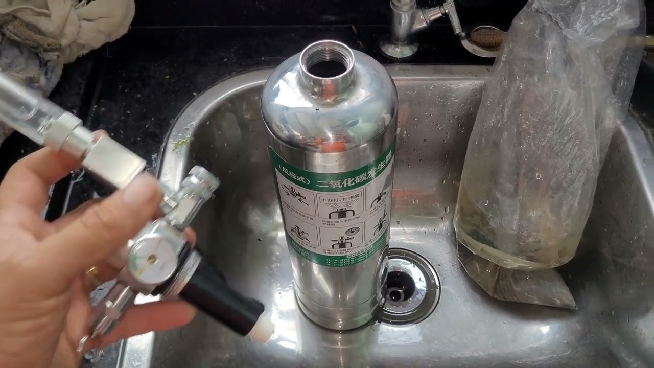 cilindro de co2 do aliexpress 2 anos de uso