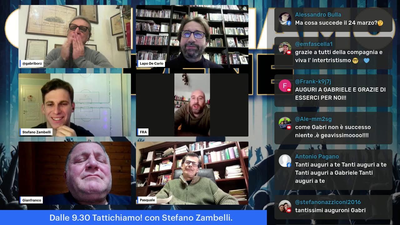 Nerazzurra social Live Stream
