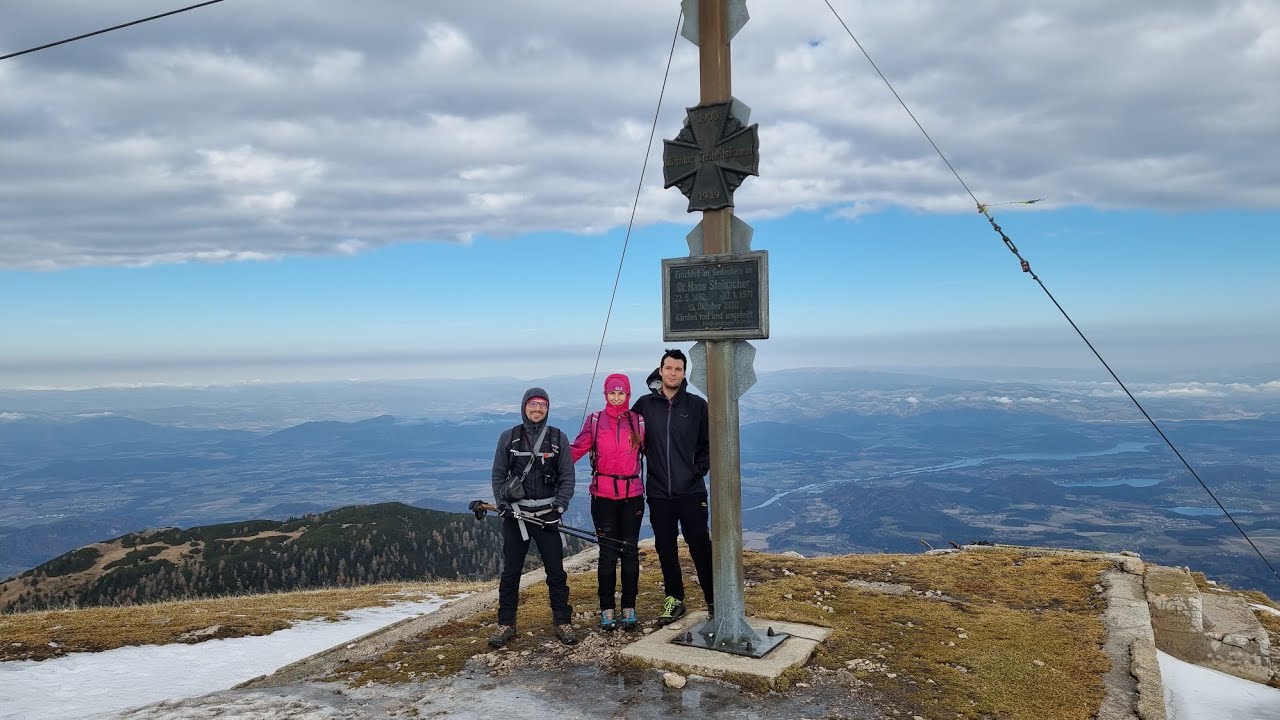 Hochobir (2.139 Meter) Schaidasattel Route - Karawanken