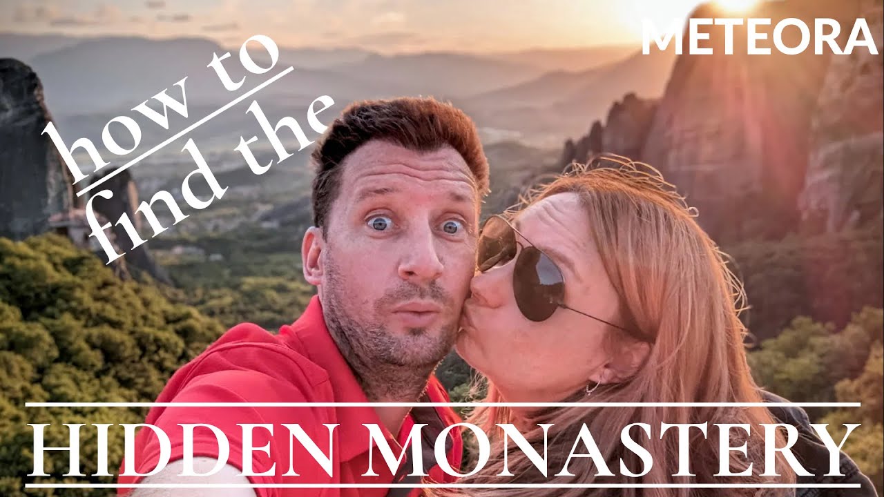 ROAD-TRIP TO METEORA INDEPENDENTLY 🇬🇷 | Visit Monasteries, the Secret Monastery & where we stayed