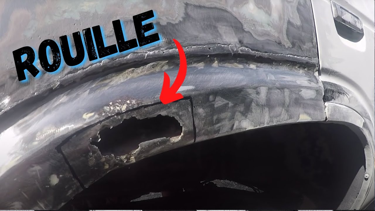 rouille carrosserie  , découper et reformer une tôle