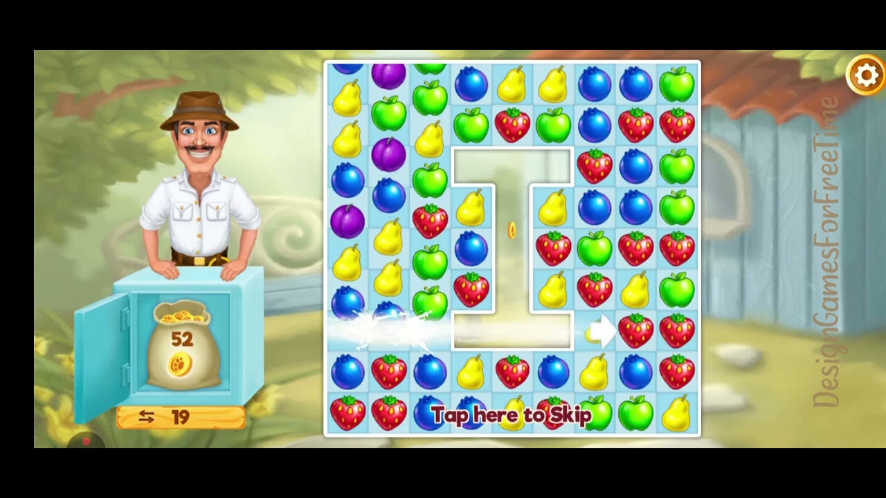 Zoo Rescue: Match 3 & Animals - Level 9 gameplay design decor match 3 logic puzzle game walkthrough