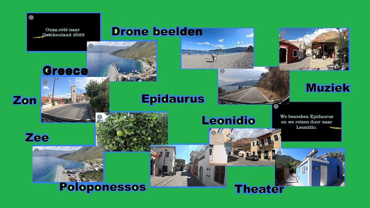 Polonessos, Epidaurus en Leonidio