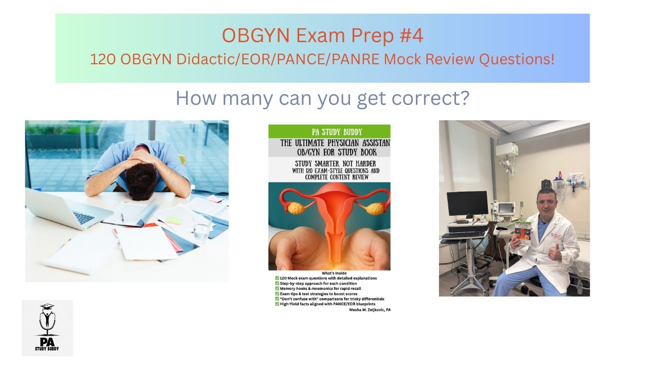 Test Day Ready| Mock Exam With 120 OBGYN Questions!