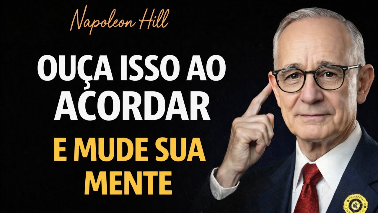 AO ACORDAR, PROGRAME SUA MENTE PARA VENCER | NAPOLEON HILL