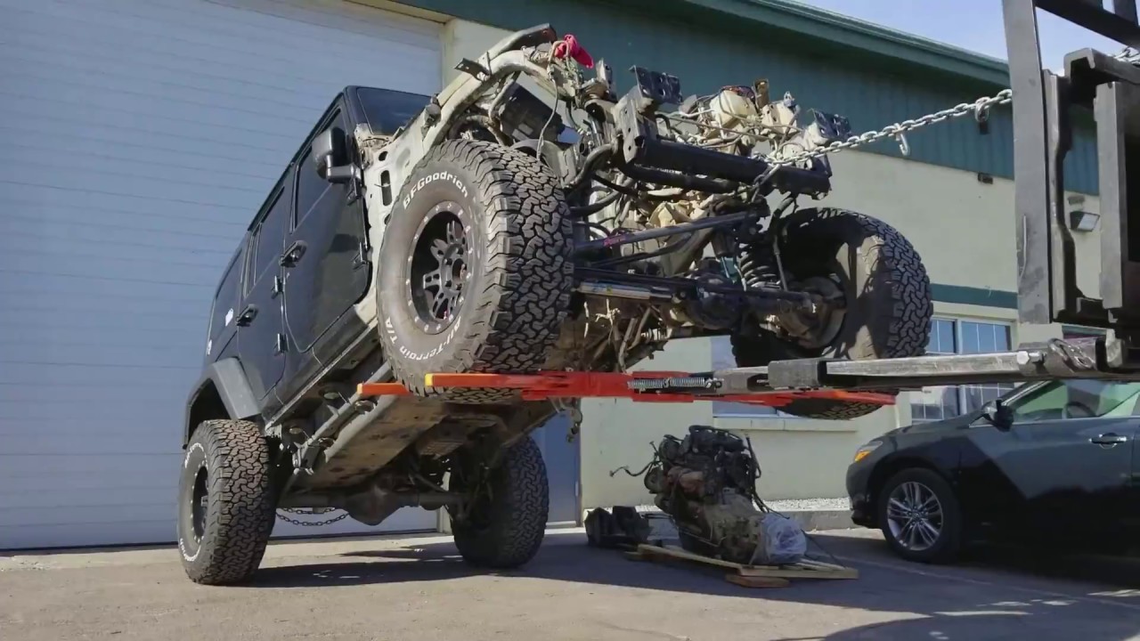 The Dirty Tear Down Video - Jeep JKU LS Swap Build