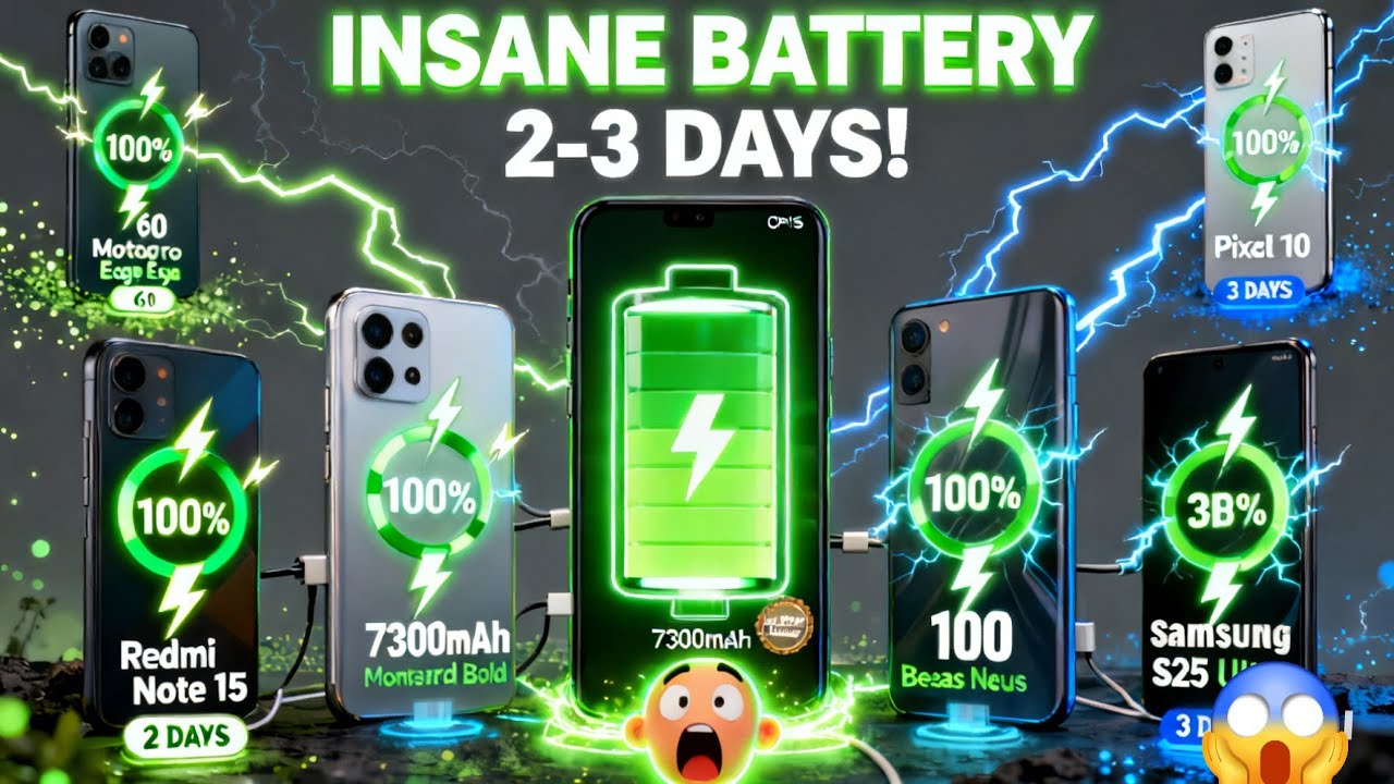 🔥Longest Battery Life Phones 2026🔋
