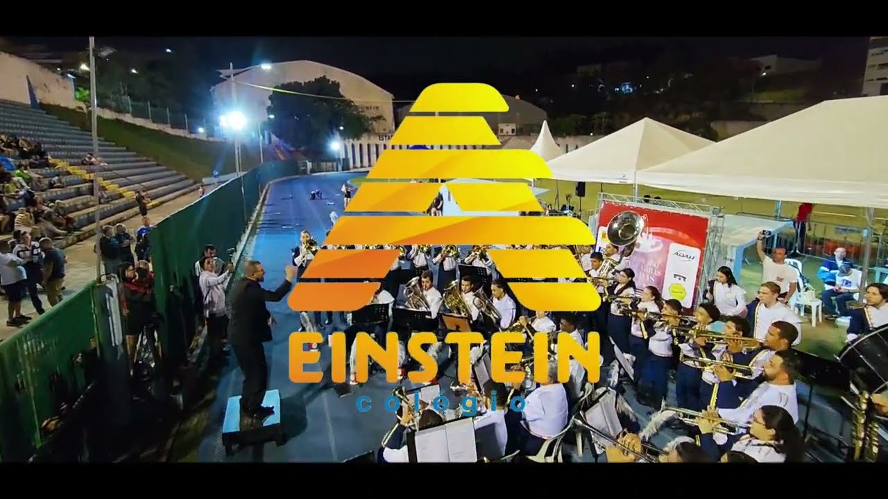 Banda Marcial do colégio A.Einstein - Caieiras 2024.