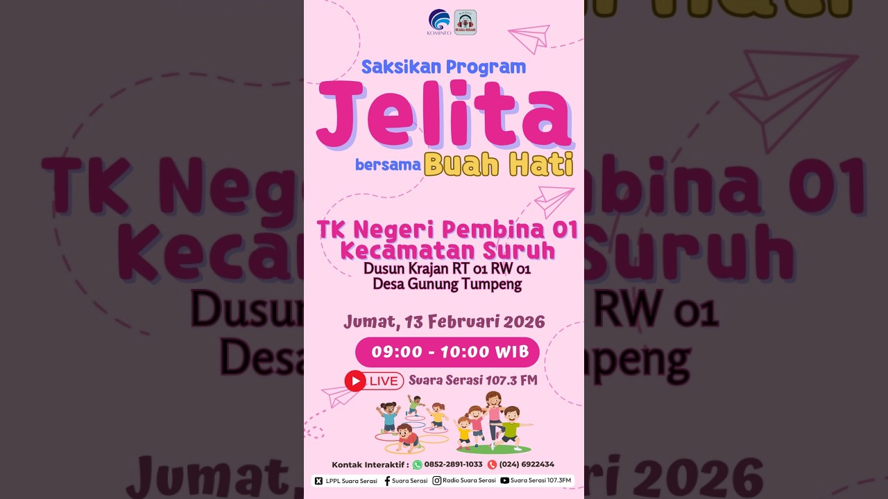 JELITA BUAH HATI BERSAMA TK NEGERI PEMBINA 01 KEC. SURUH