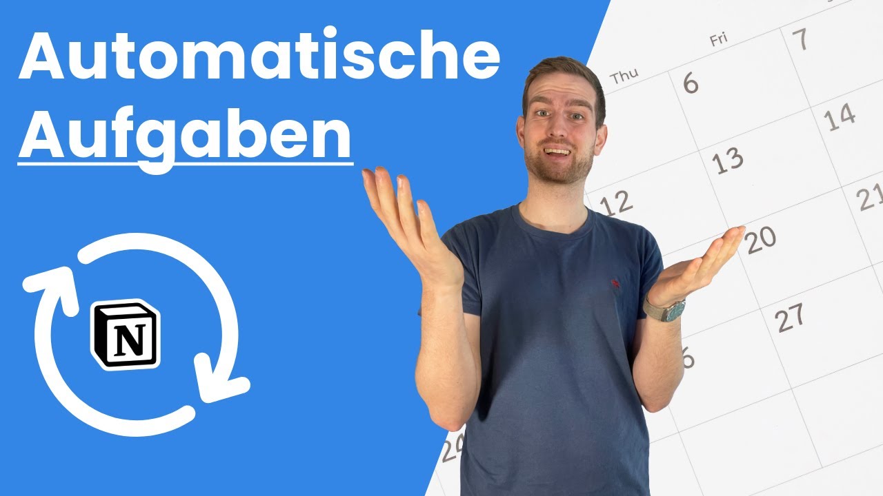 Wiederkehrende Aufgaben in Notion – so geht’s!