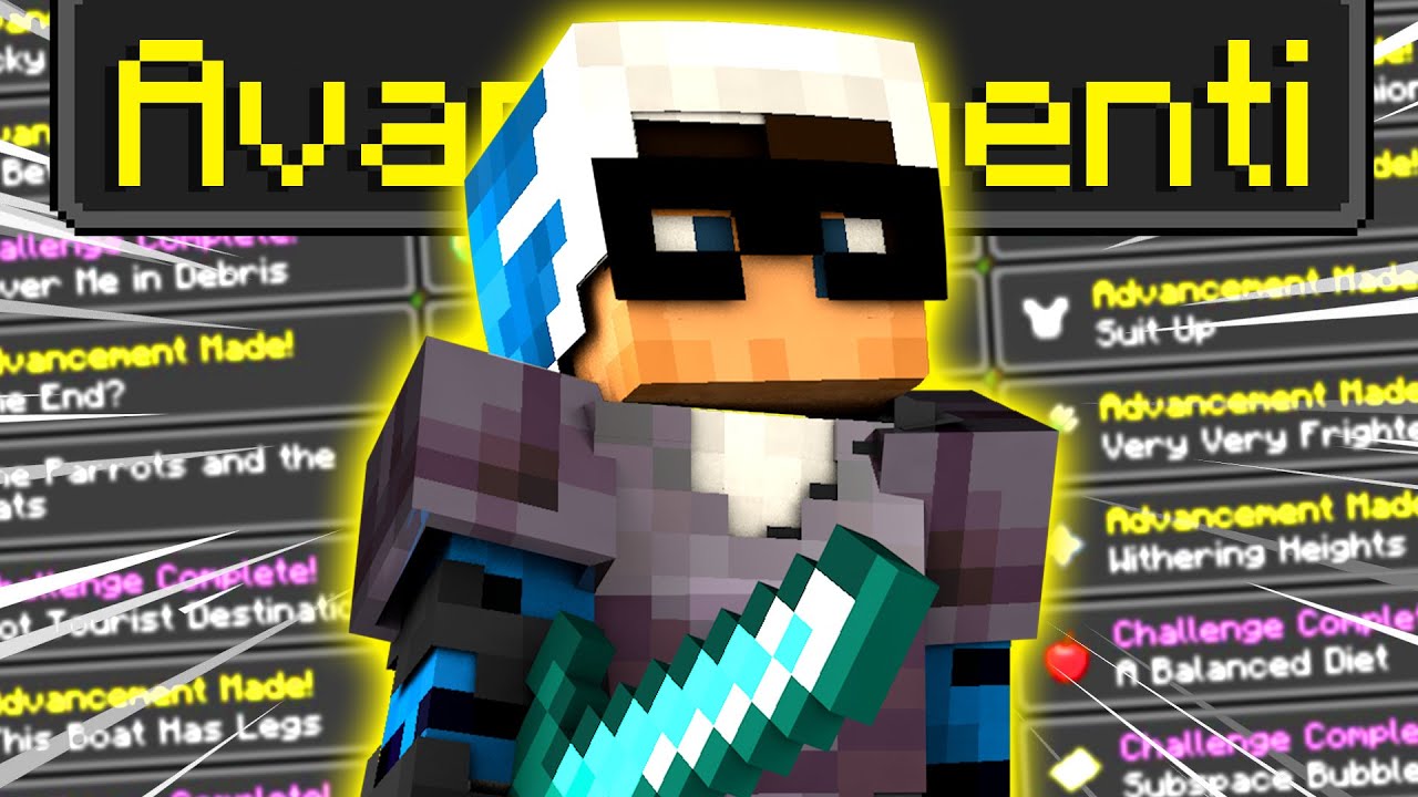 HO COMPLETATO TUTTI GLI AVANZAMENTI DELLA 1.21 - MINECRAFT