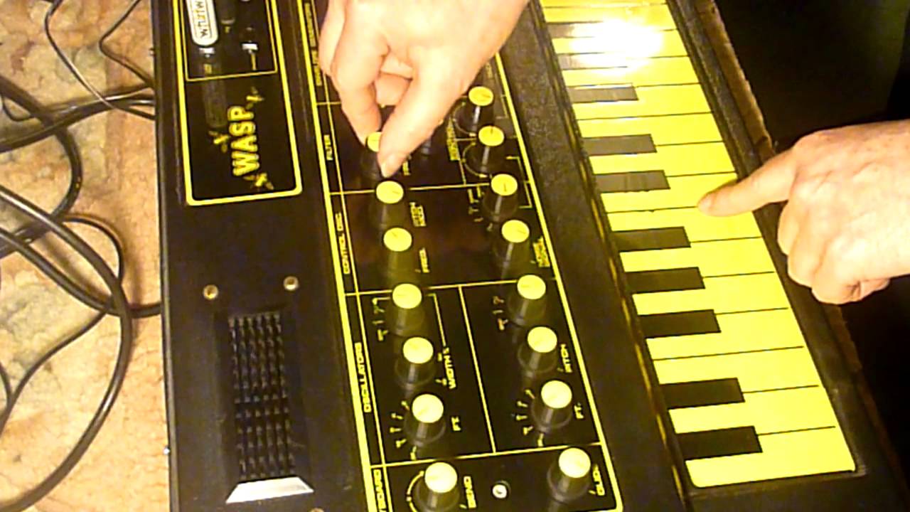 Electronic Dream Plant Wasp synthesiser demo