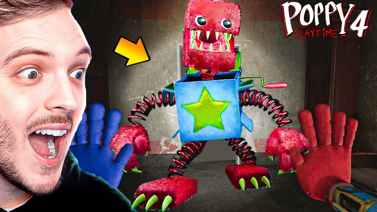 POPPY PLAYTIME CHAPITRE 4 MISE A JOUR : BOXY BOO EST ENFIN DANS LE JEU !!