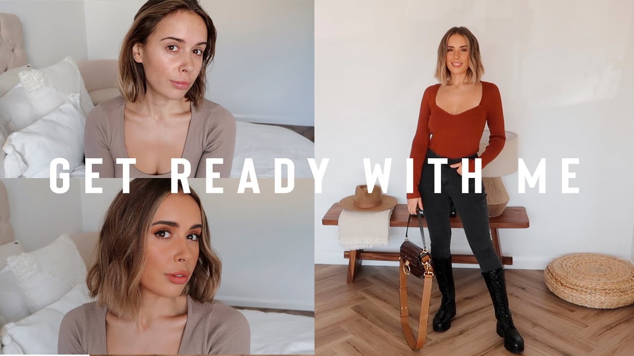 GRWM: AUTUMN MAKEUP ROUTINE 2020 + SHORT HAIR BEACH WAVES | Suzie Bonaldi