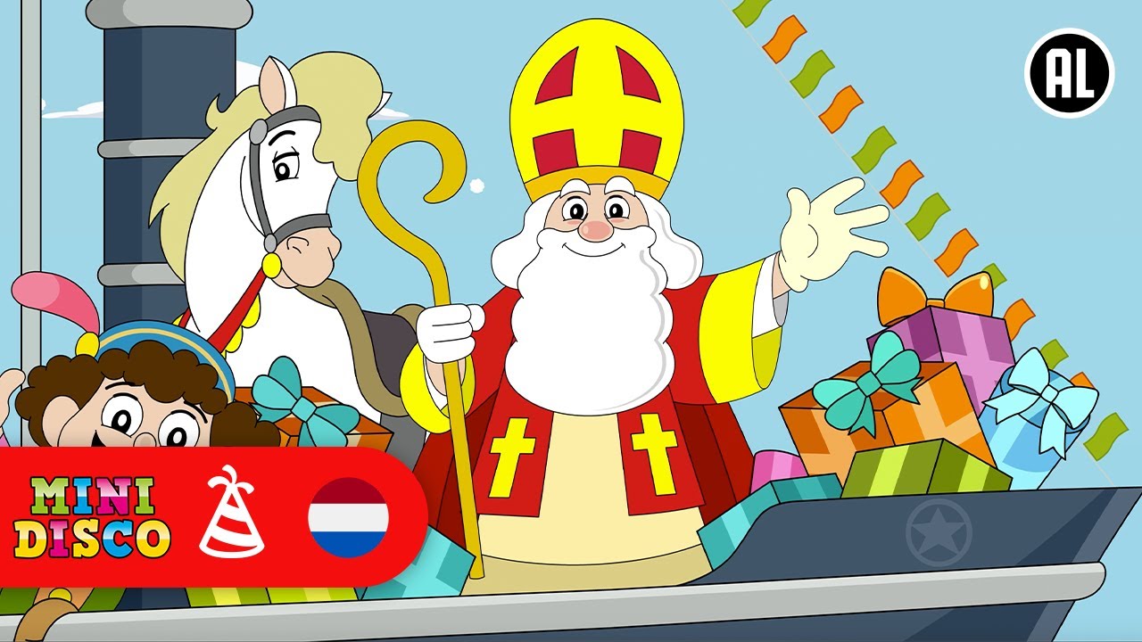 Zie Ginds Komt de Stoomboot 🚢 | Sinterklaasliedjes voor Sinterklaas | Minidisco