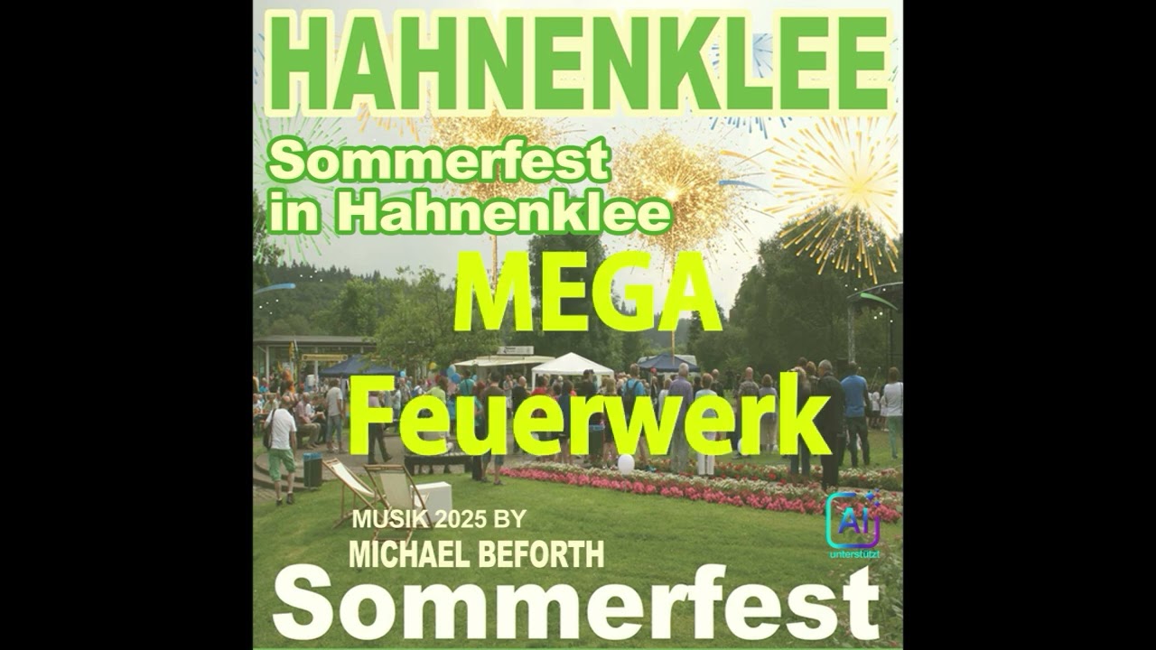 Videoankündigung für das Sommerfest 2025 in Hahnenklee #fireworks #hahnenklee # sommerfest # kurpark