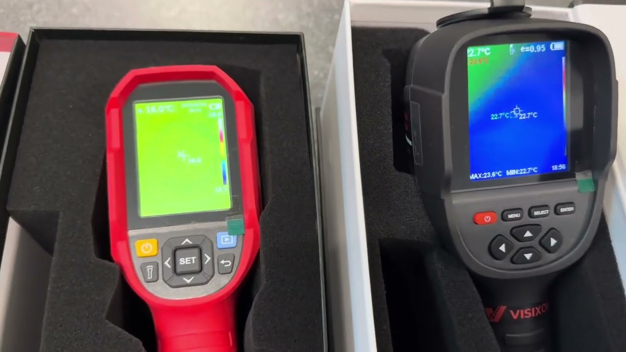 Test kamer termowizyjnych: UNIT UTI260B vs VISIXON FALCON - która kamera wygrywa? Recenzja PL